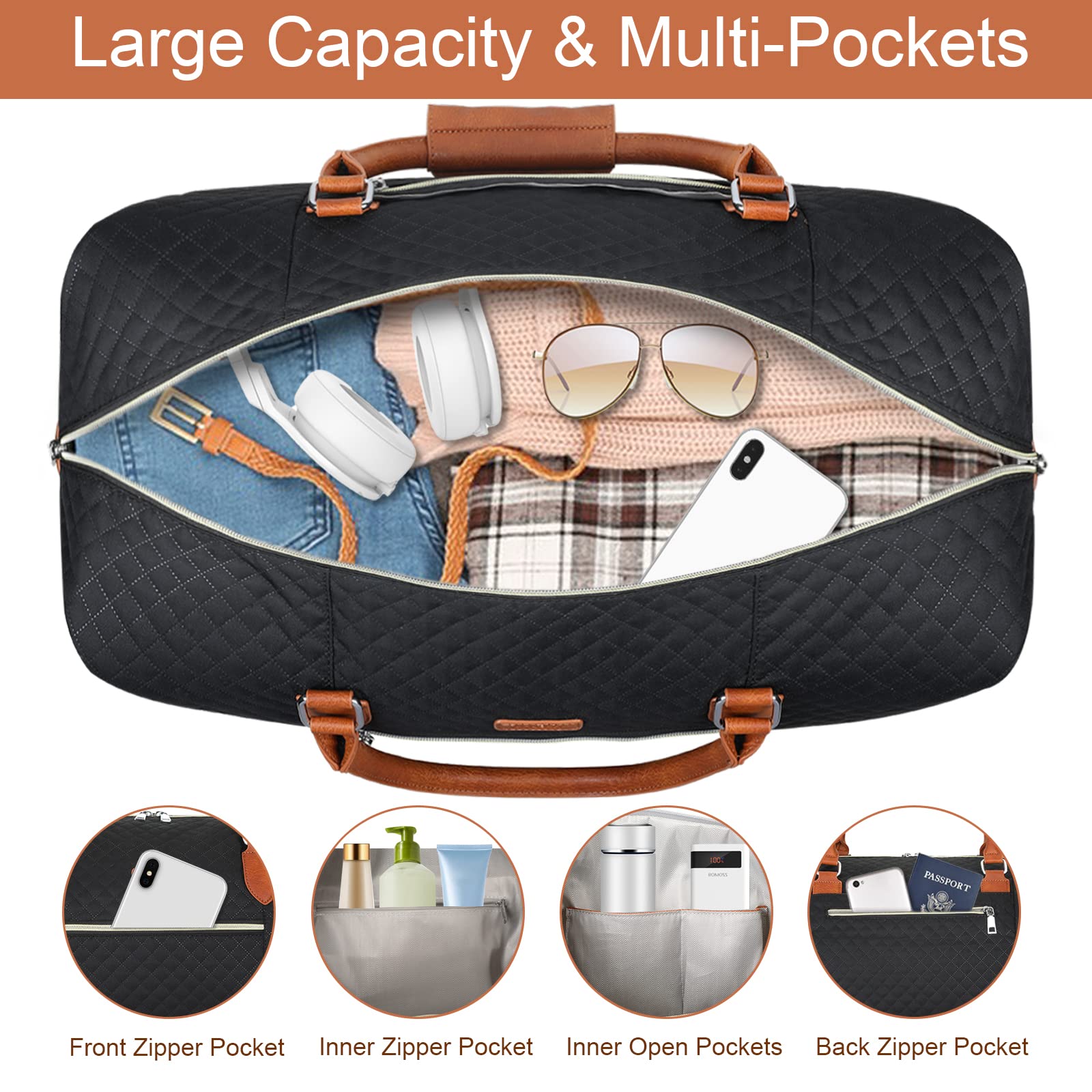 Weekender Bags for Women-IZ0501