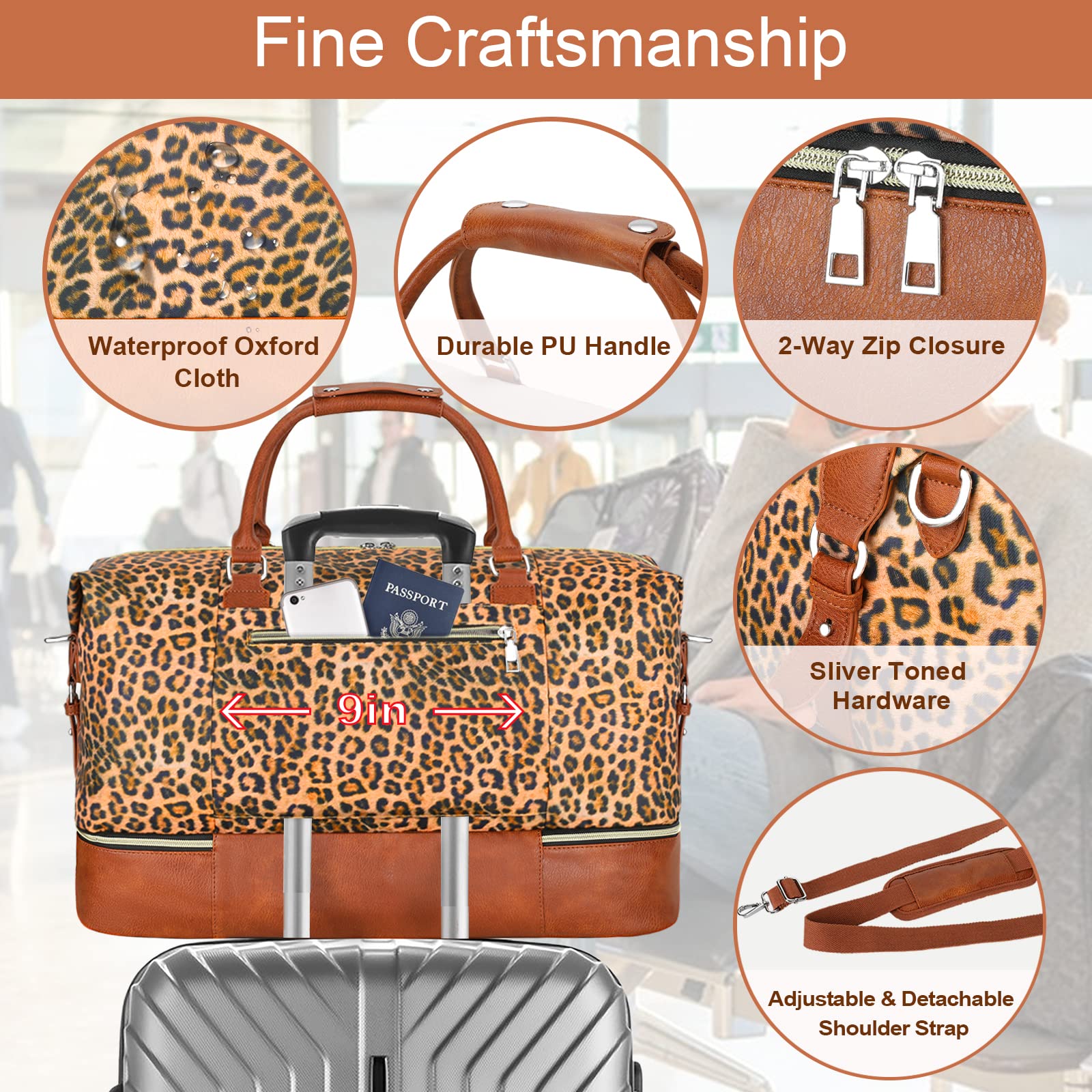 Weekender Bags for Women-IZ0501