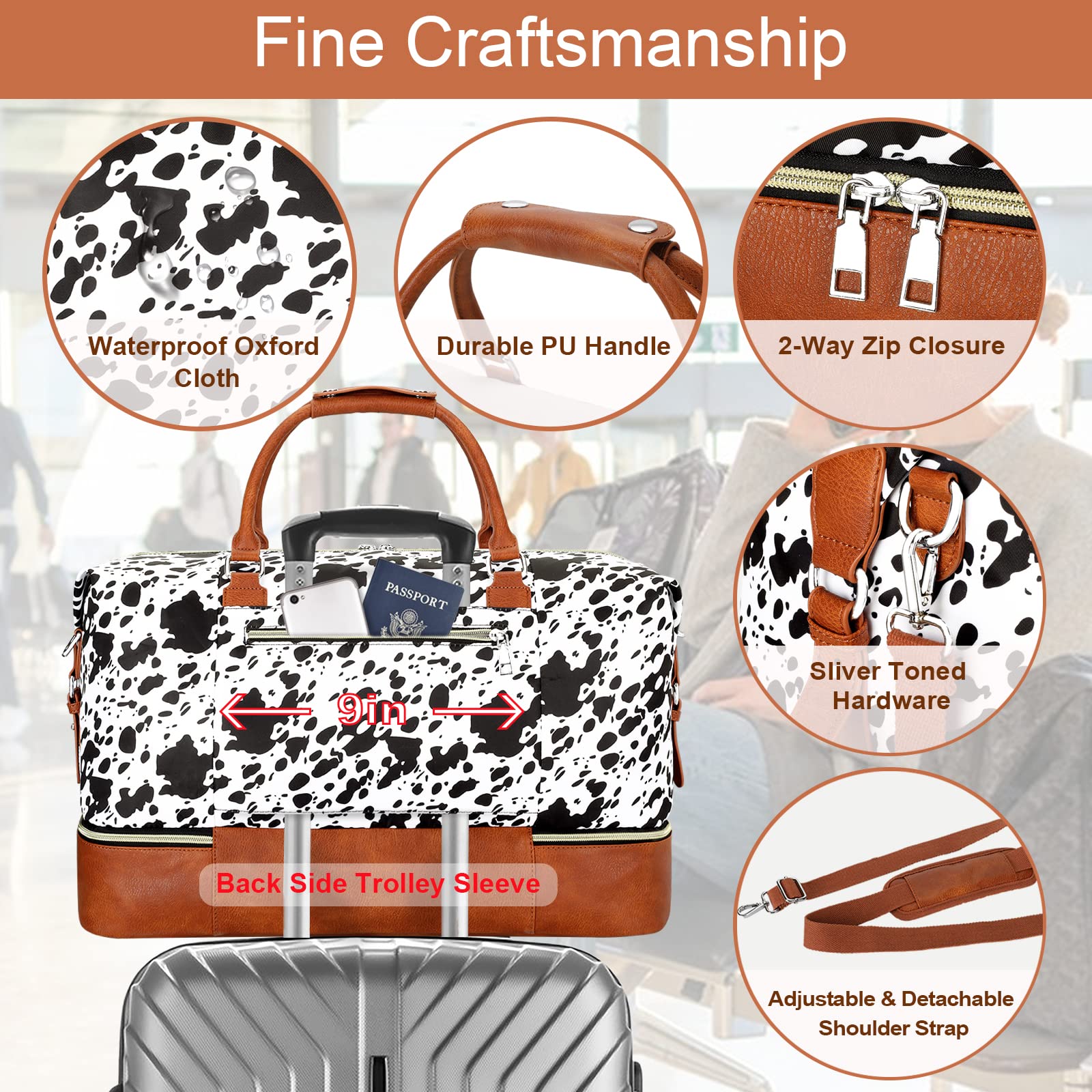 Weekender Bags for Women-IZ0501