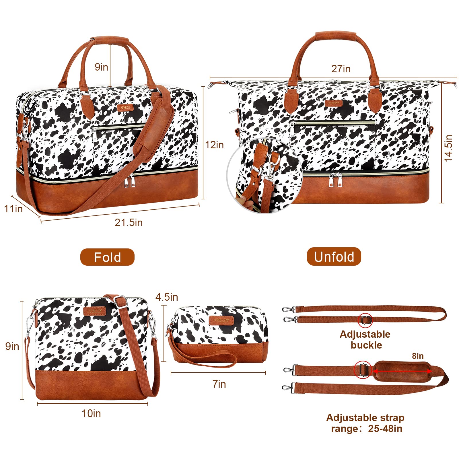 Weekender Bags for Women-IZ0501