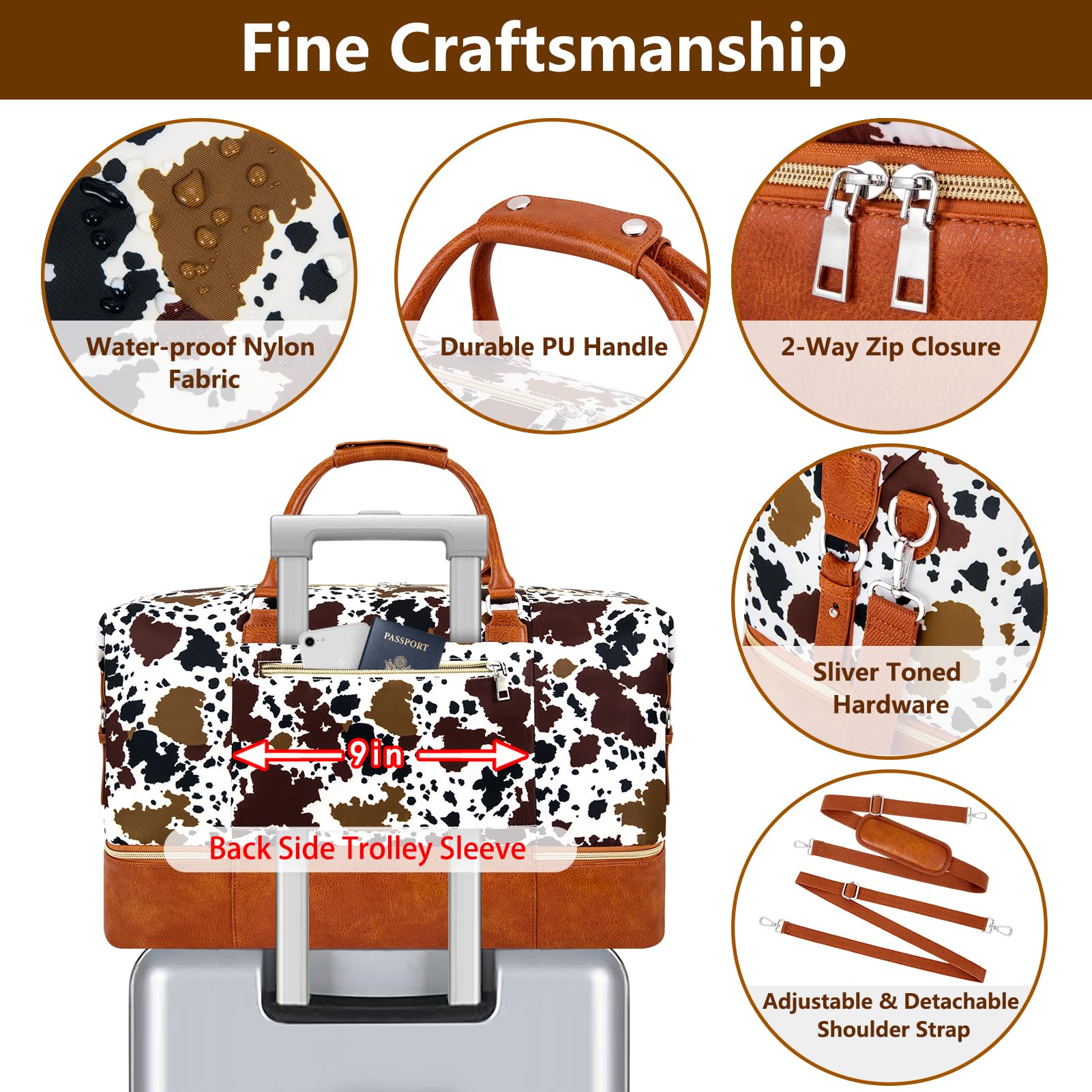 Weekender Bags for Women-IZ0501