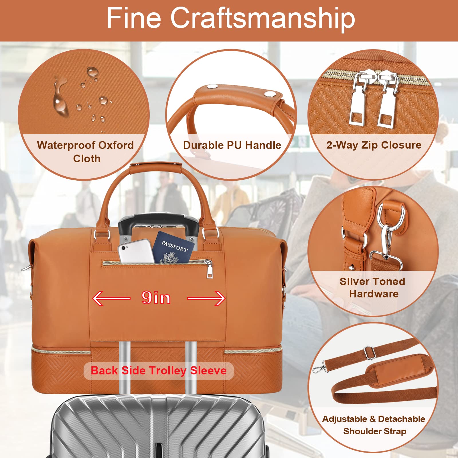Weekender Bags for Women-IZ0501