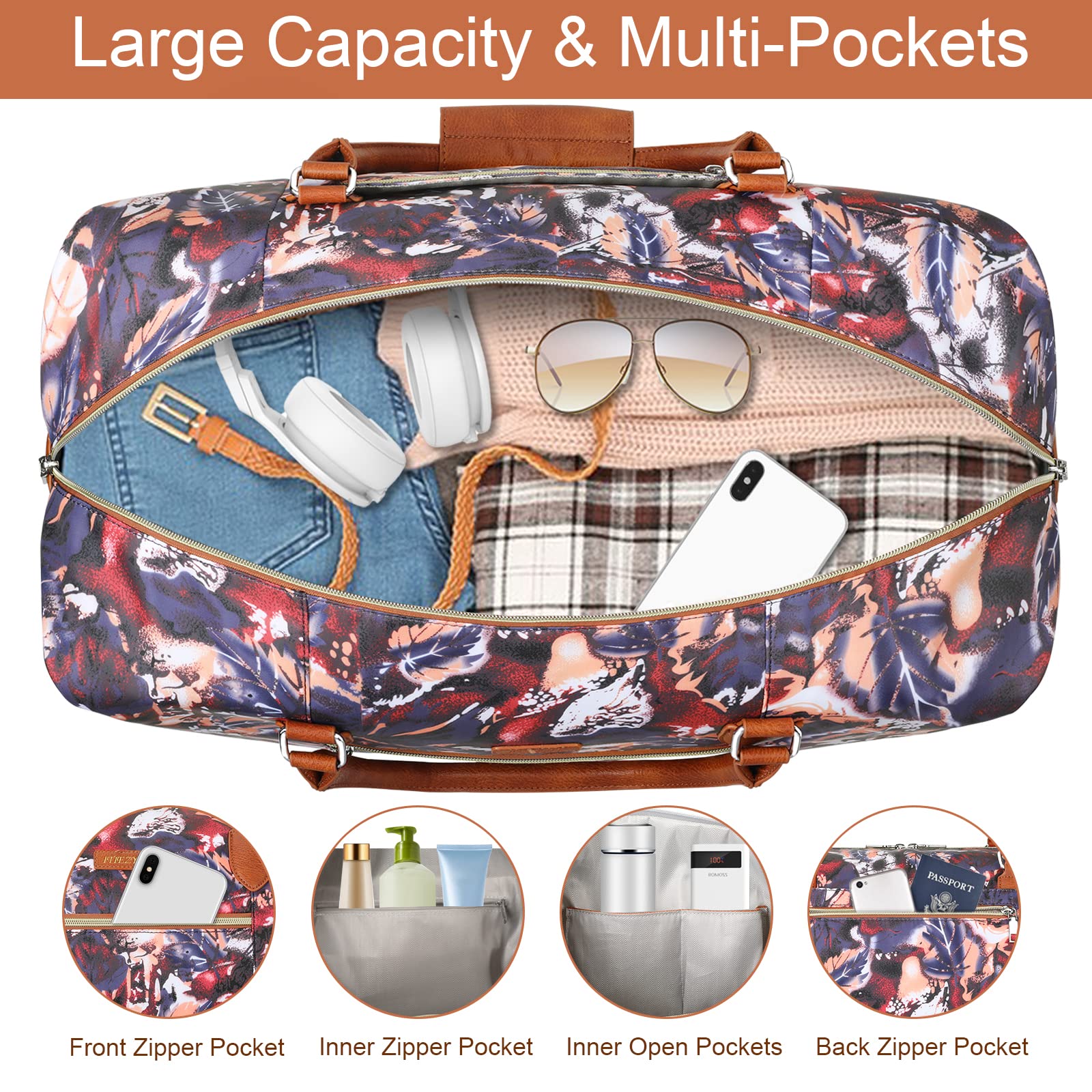 Weekender Bags for Women-IZ0501