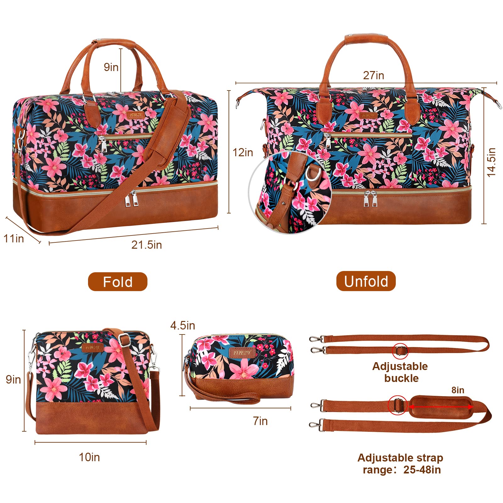 Weekender Bags for Women-IZ0501