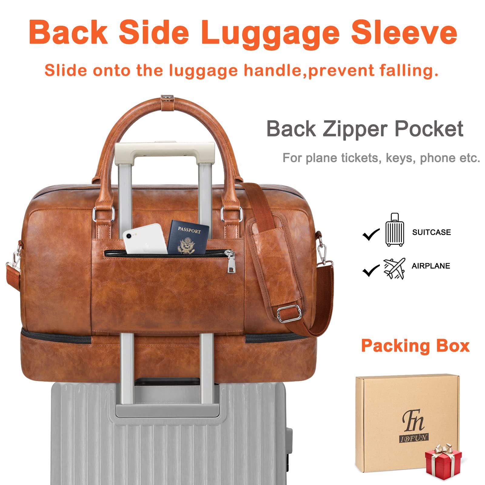 Large Capacity Water-proof Travel Bag-I2601