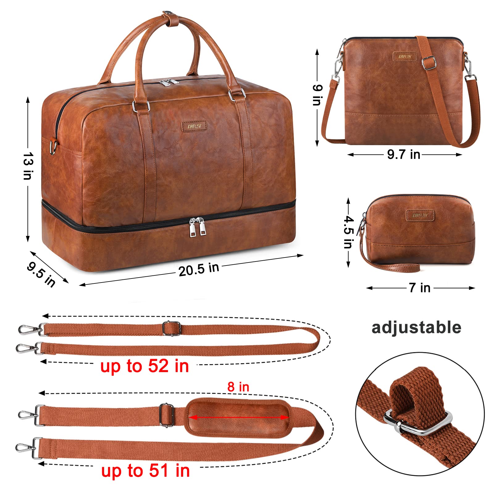 Large Capacity Water-proof Travel Bag-I2601