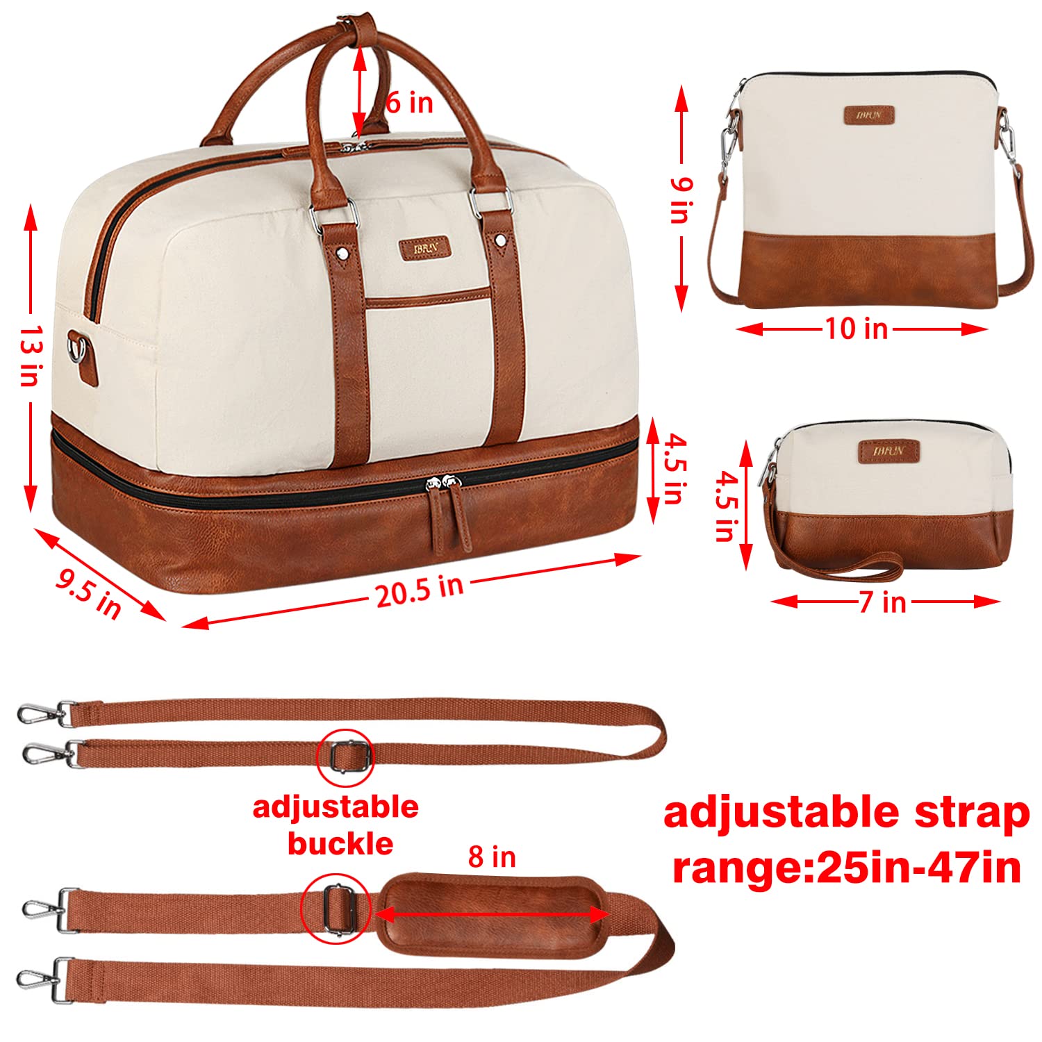 Weekender Bags for Women-I2001