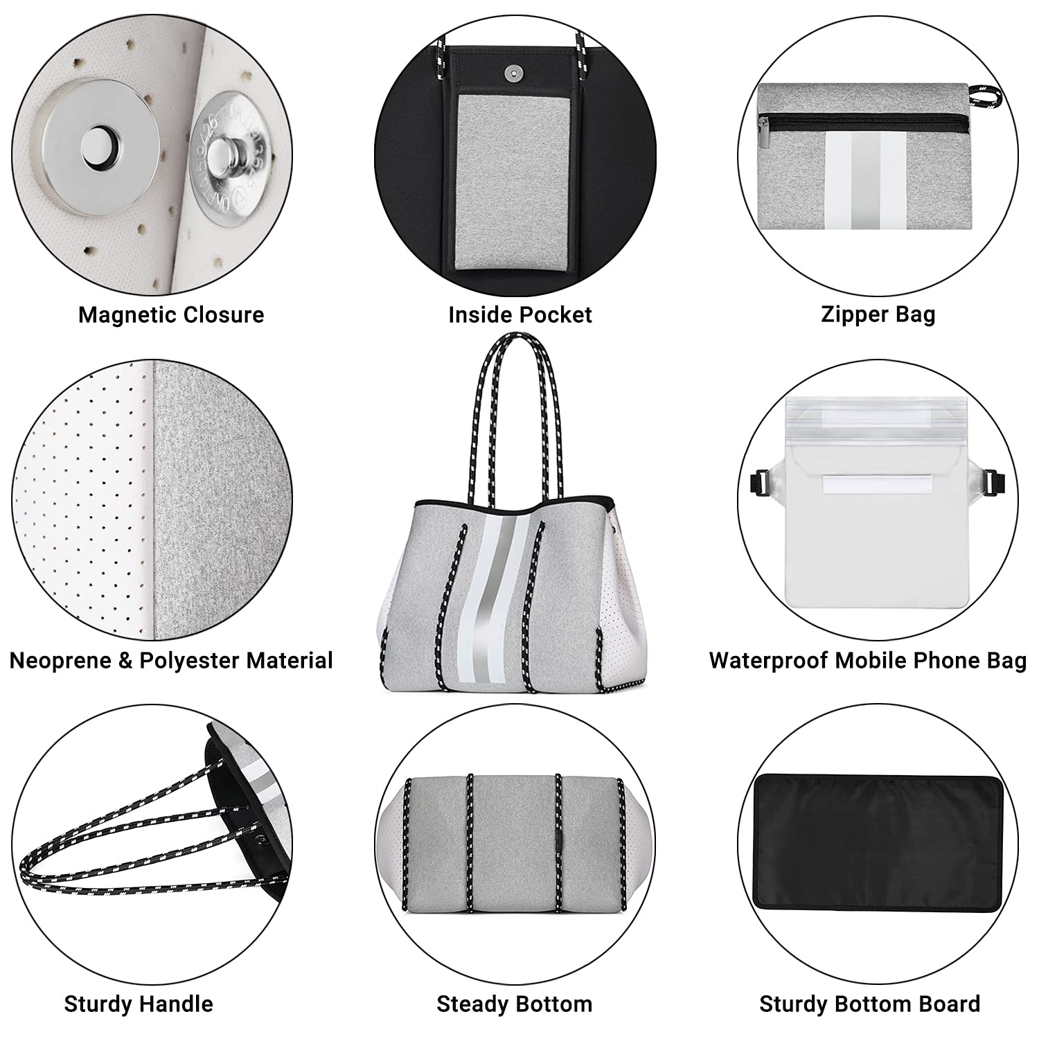 Large Beach Bag for Women-MF0201