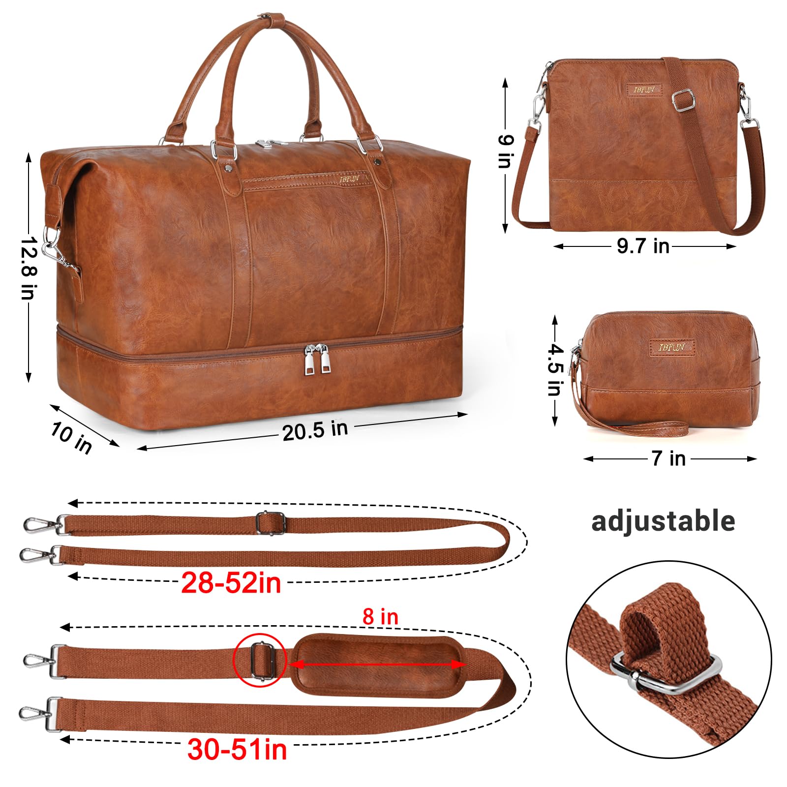 Large Capacity Water-proof Travel Bag-I2601