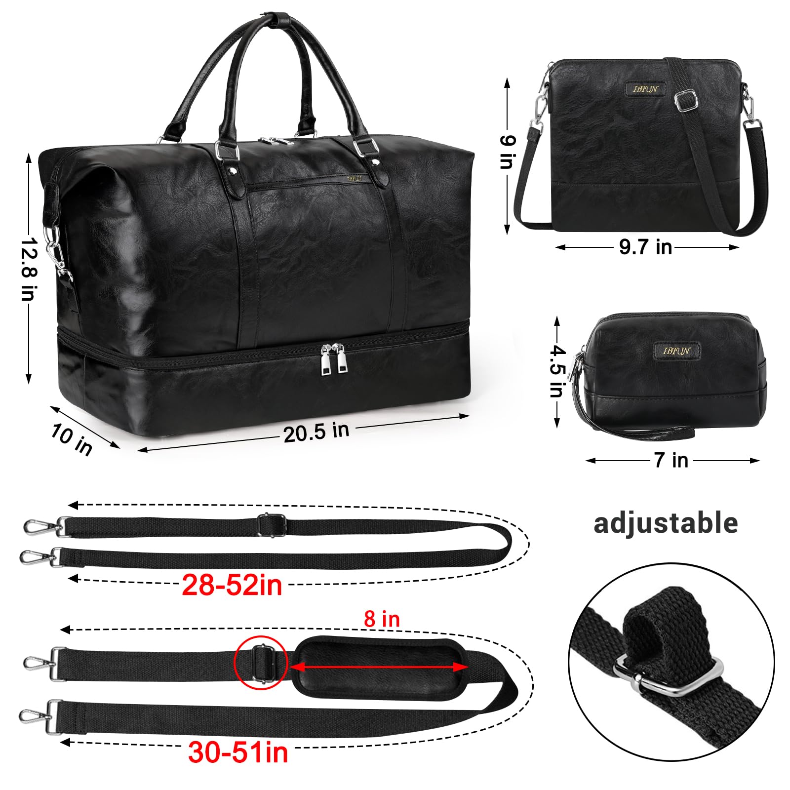 Large Capacity Water-proof Travel Bag-I2601