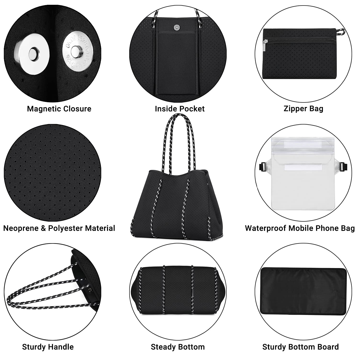 Large Beach Bag for Women-MF0201