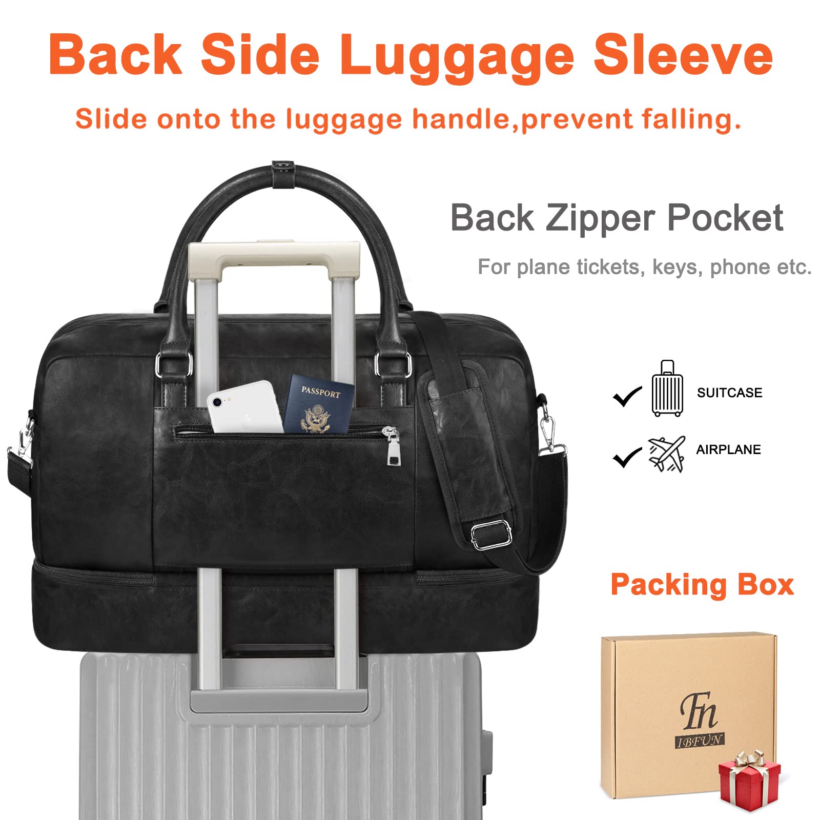 Large Capacity Water-proof Travel Bag-I2601