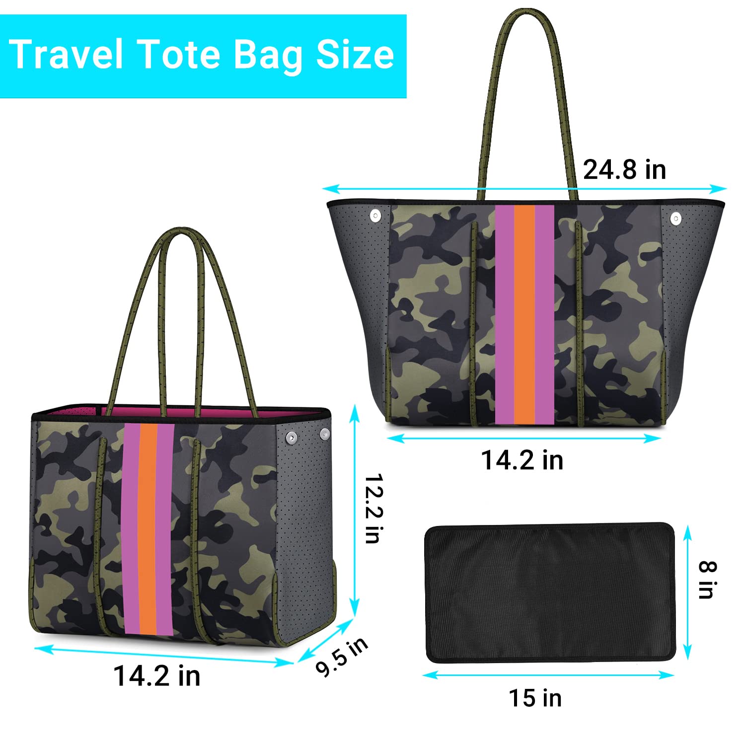 Large Beach Bag for Women-MF0201
