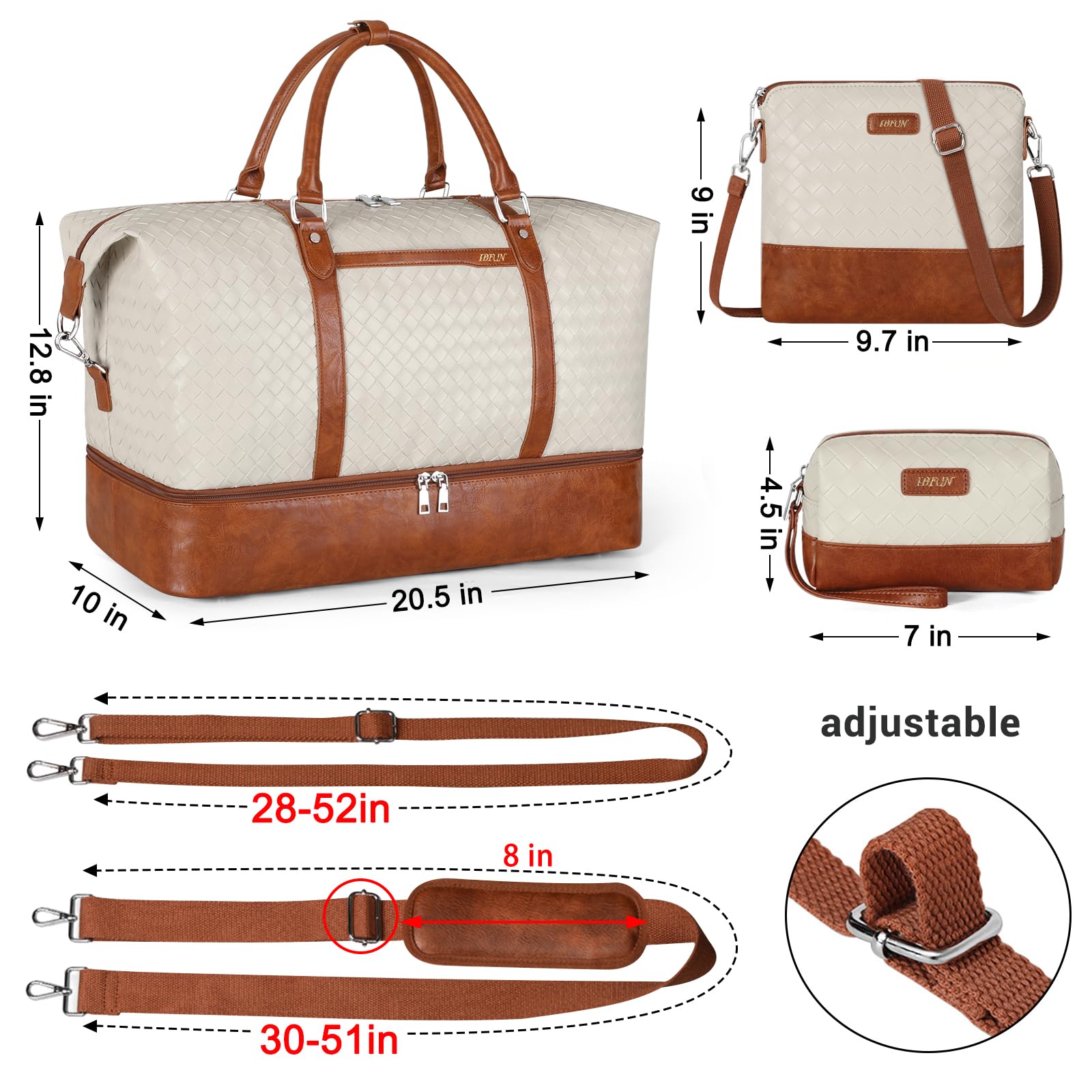 Large Capacity Water-proof Travel Bag-I2601