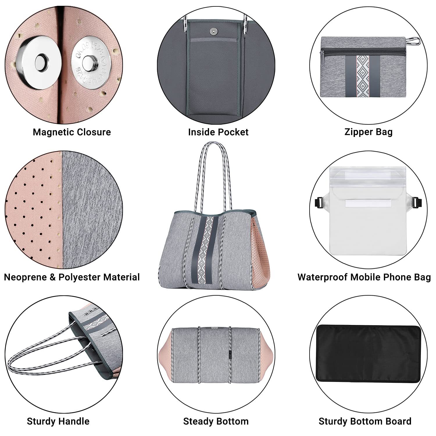 Large Beach Bag for Women-MF0201