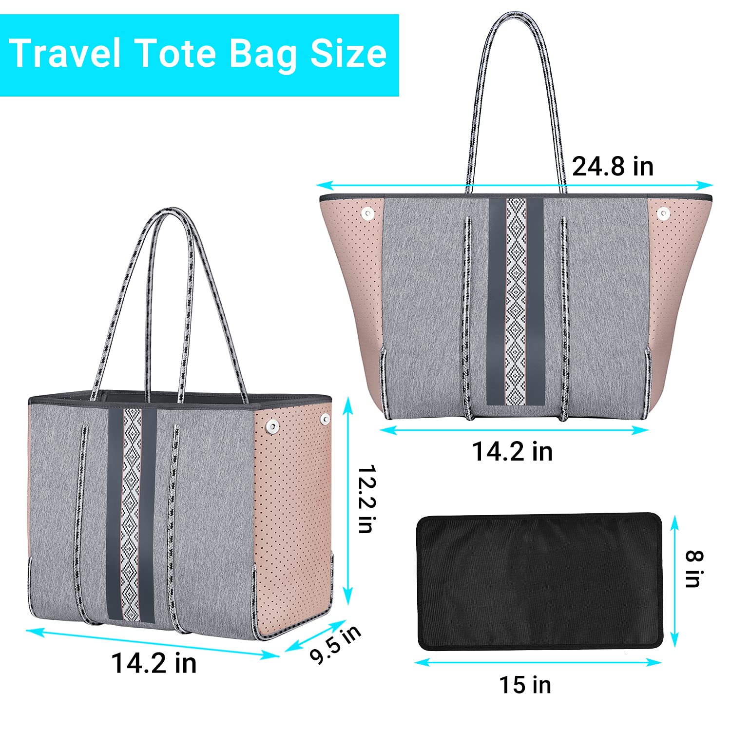 Large Beach Bag for Women-MF0201