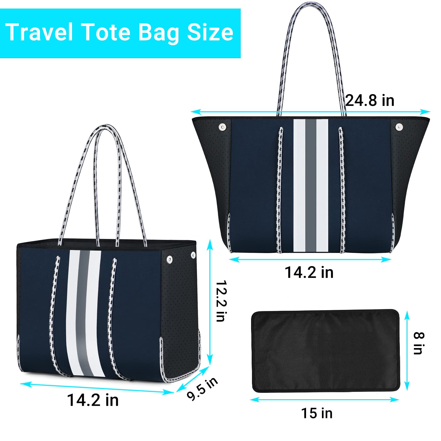 Large Beach Bag for Women-MF0201