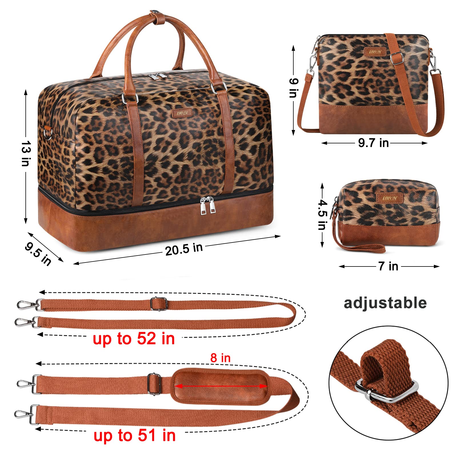 Large Capacity Water-proof Travel Bag-I2601