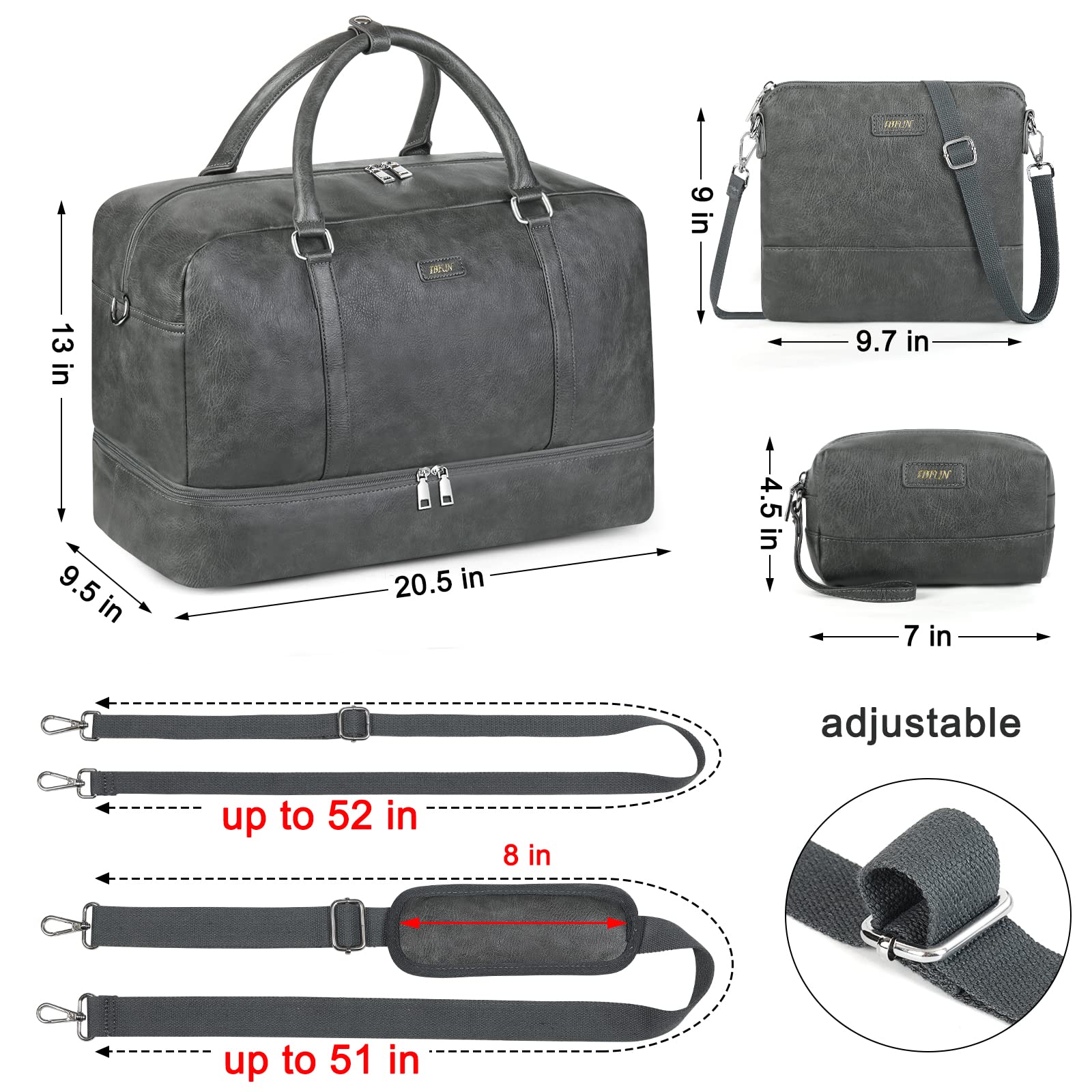Large Capacity Water-proof Travel Bag-I2601