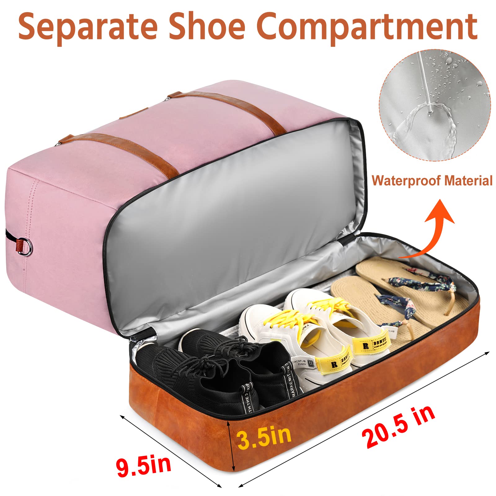 Large Capacity Water-proof Travel Bag-I2601