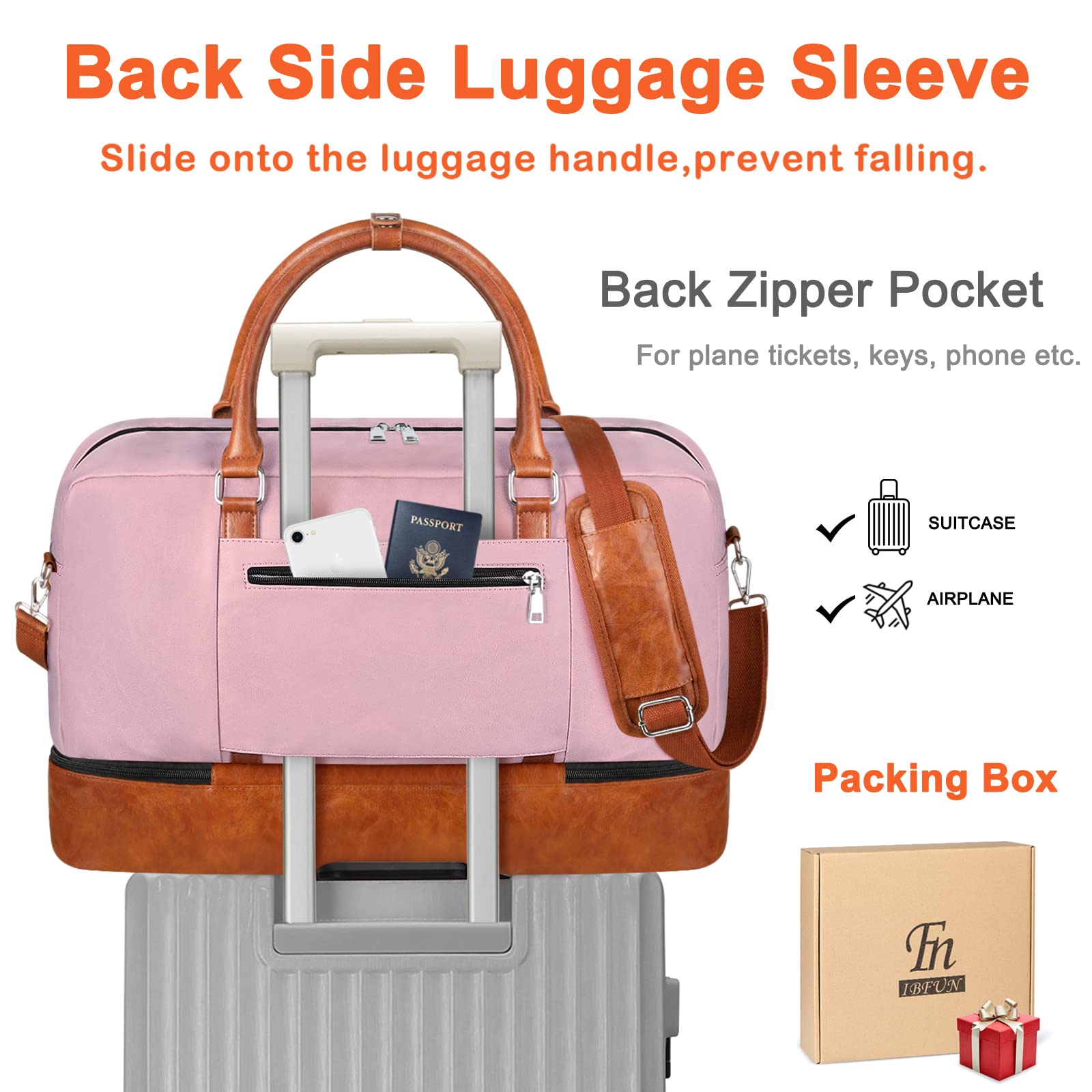 Large Capacity Water-proof Travel Bag-I2601