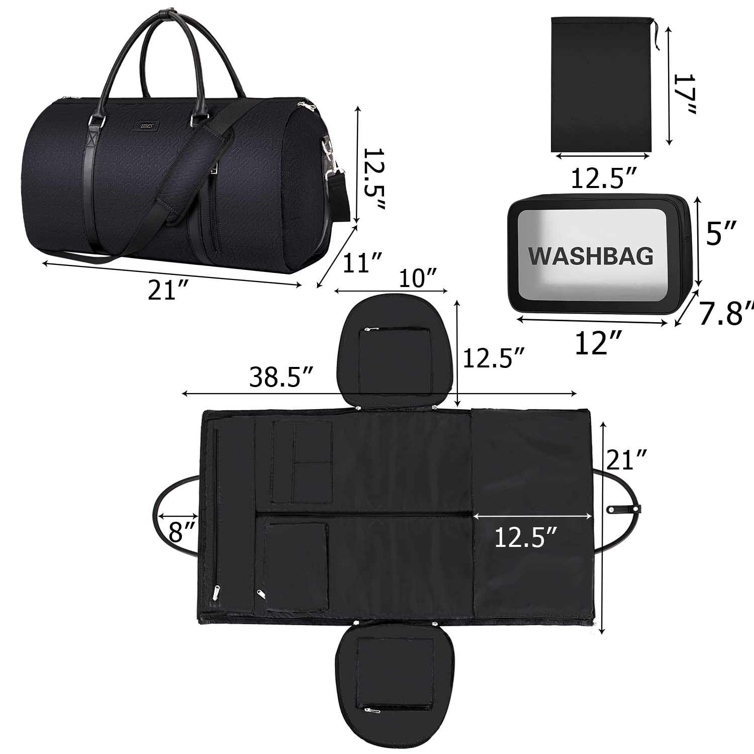 Garment Duffle Bag-T21801