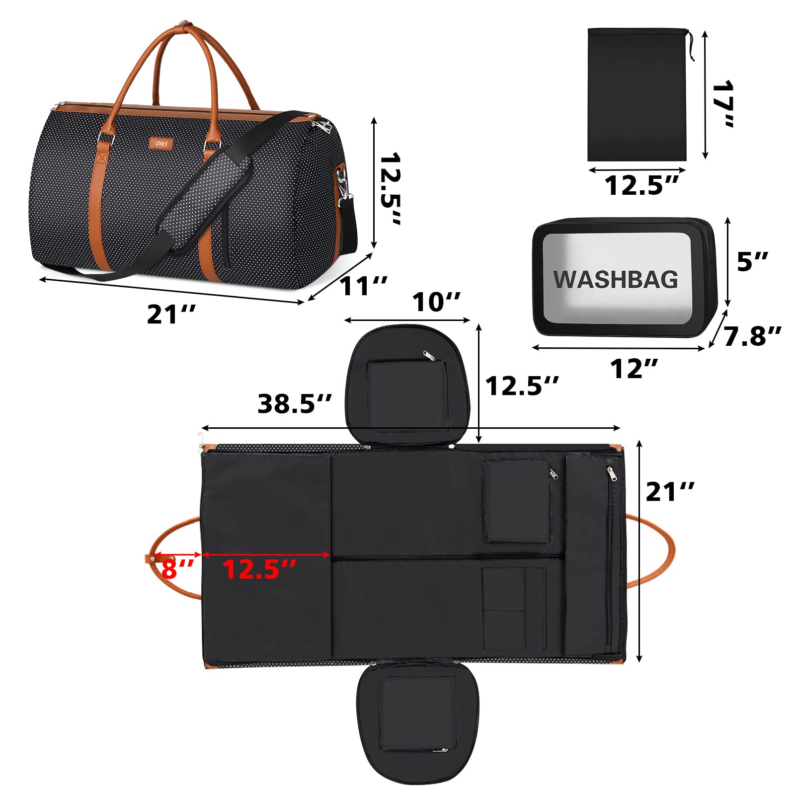 Garment Duffle Bag-T21801