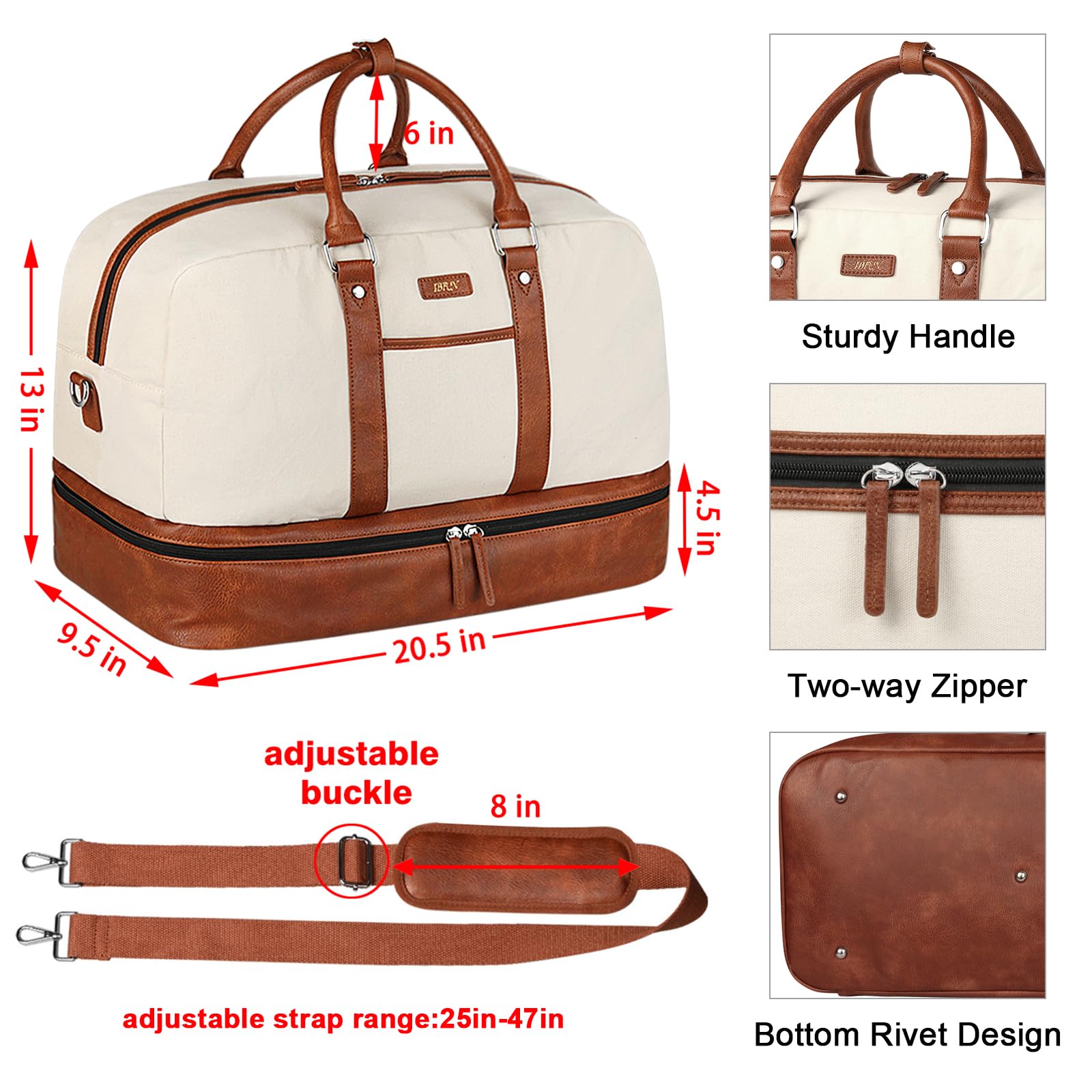 Weekender Bags for Women-I2001