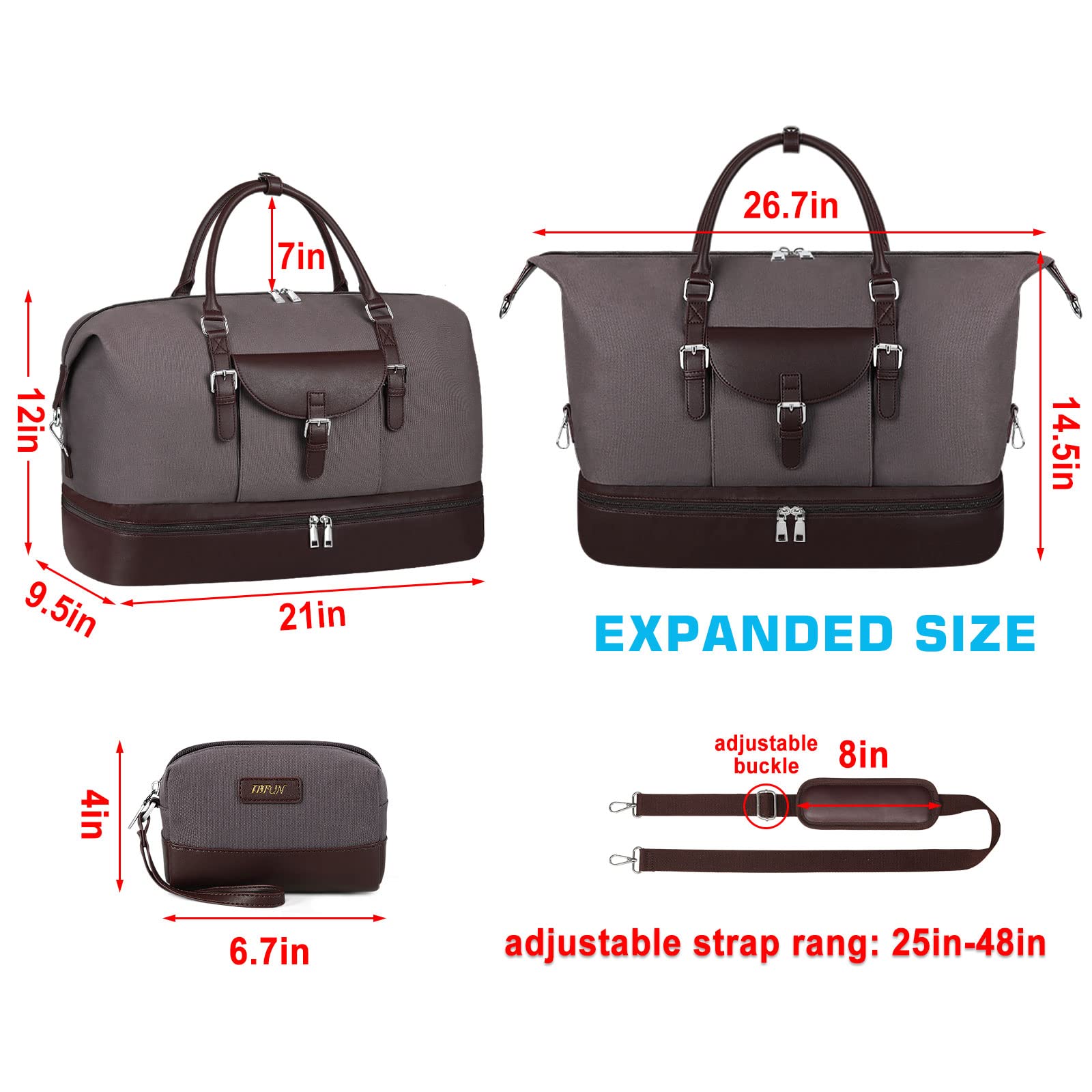 Weekender Bags for Women-I2001