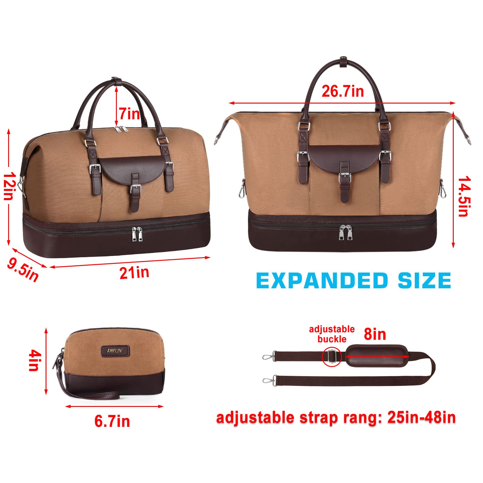 Weekender Bags for Women-I2001