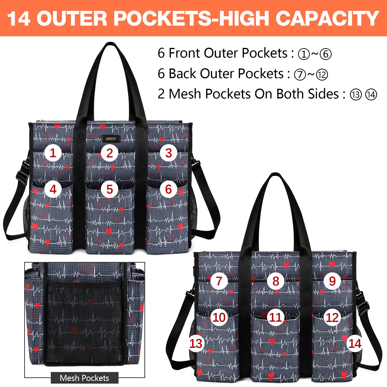 Utility Tote Bag-I2101