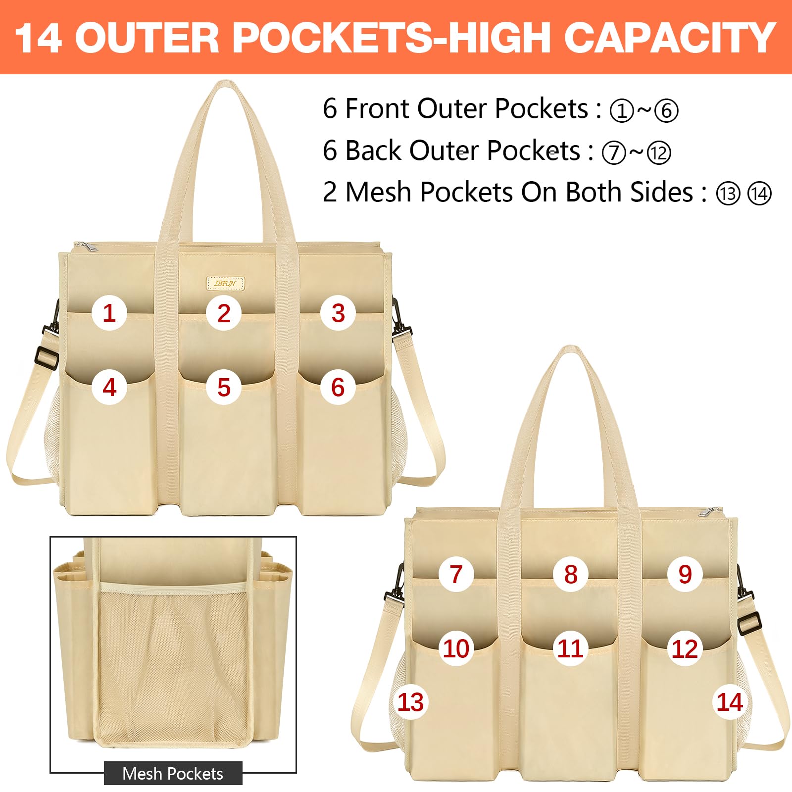 Utility Tote Bag-I2101