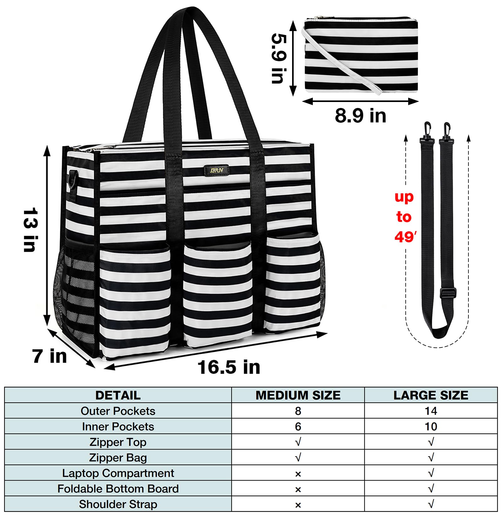Utility Tote Bag-I2101