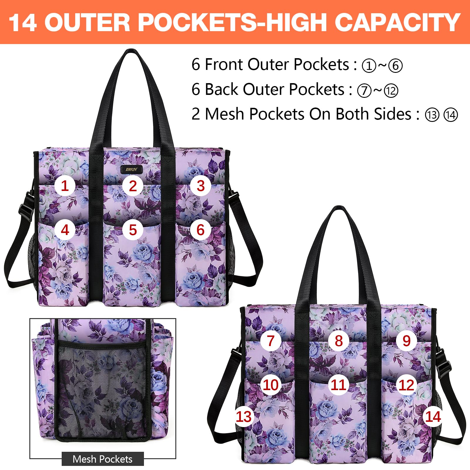 Utility Tote Bag-I2101
