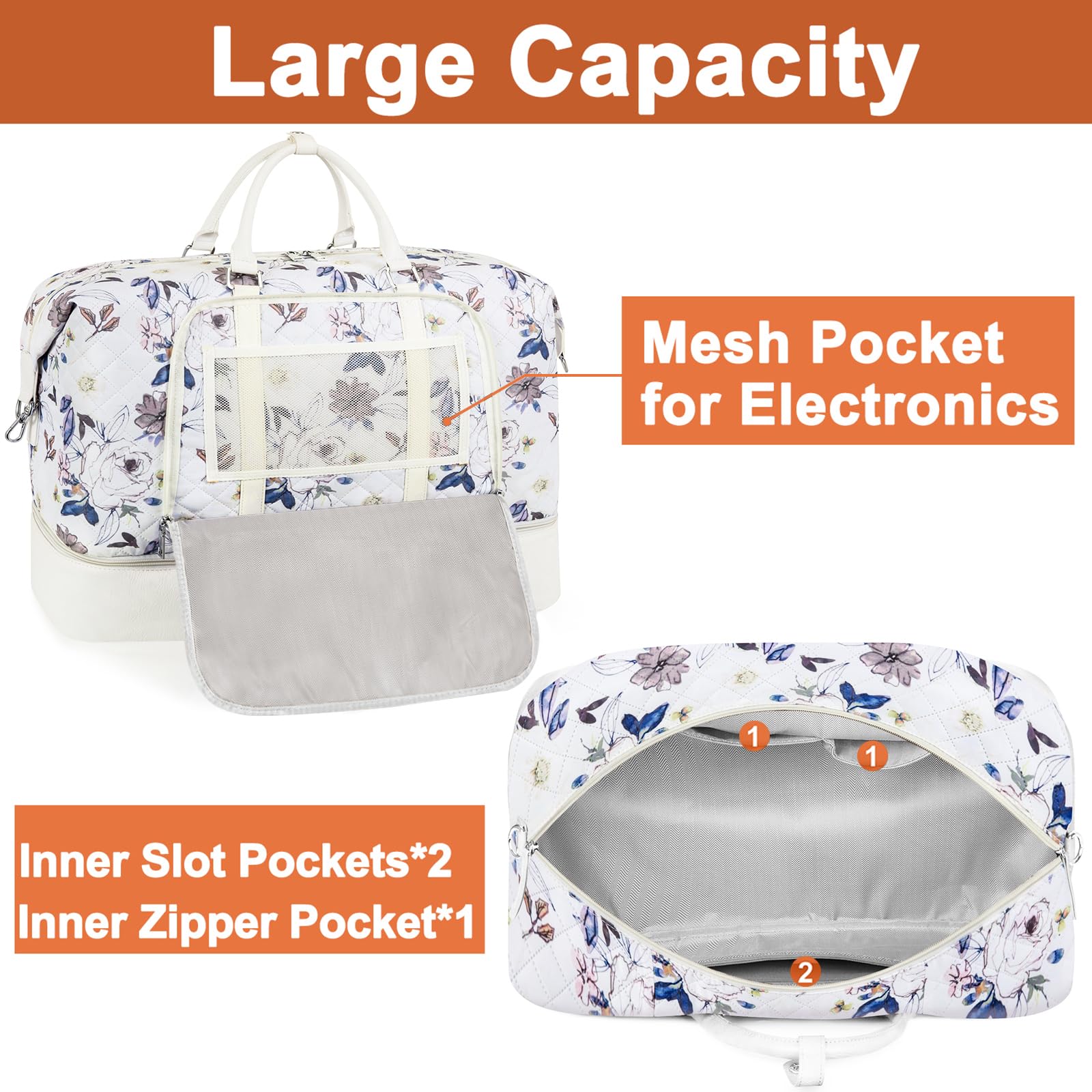 Travel Weekender Bag for Women-T21601