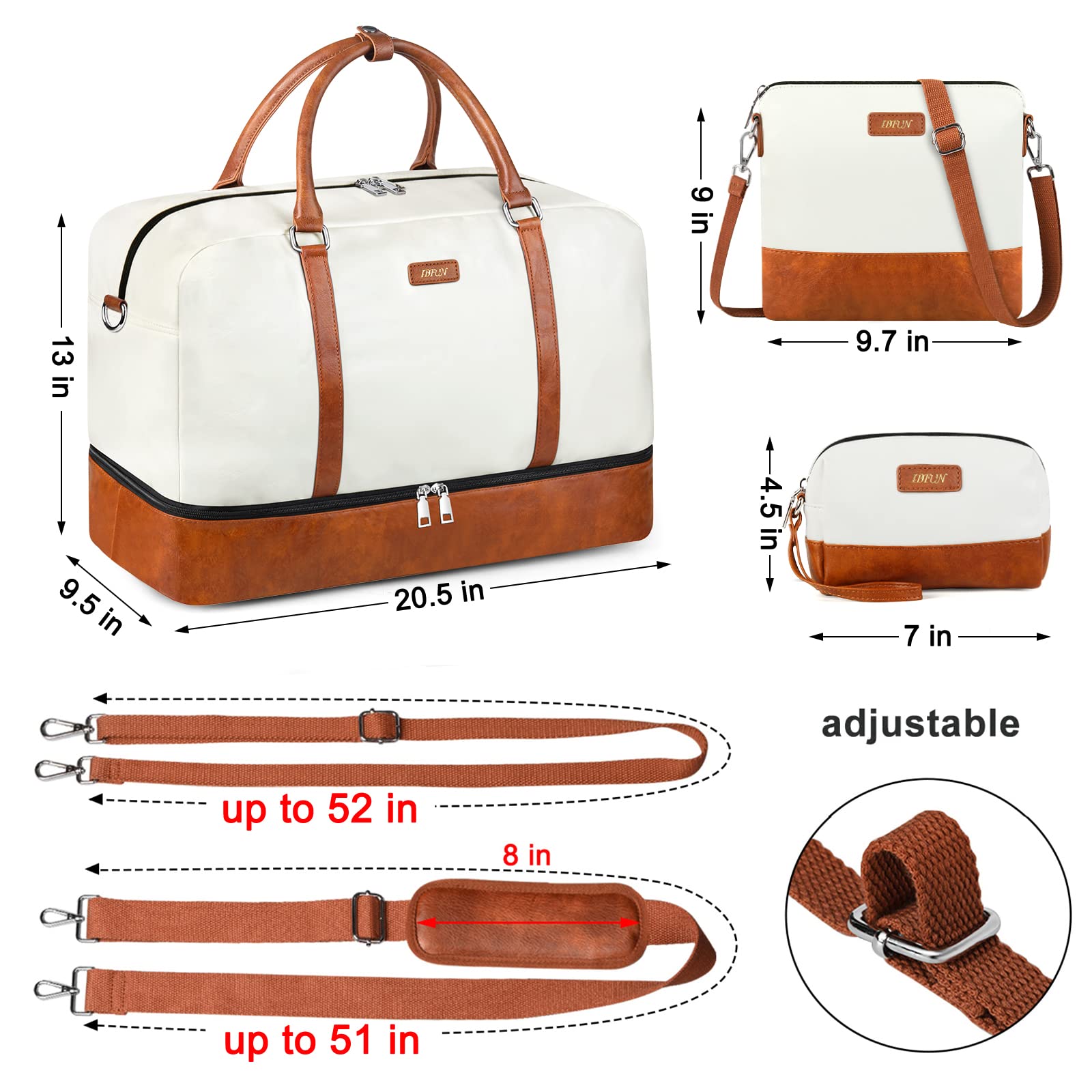 Large Capacity Water-proof Travel Bag-I2601
