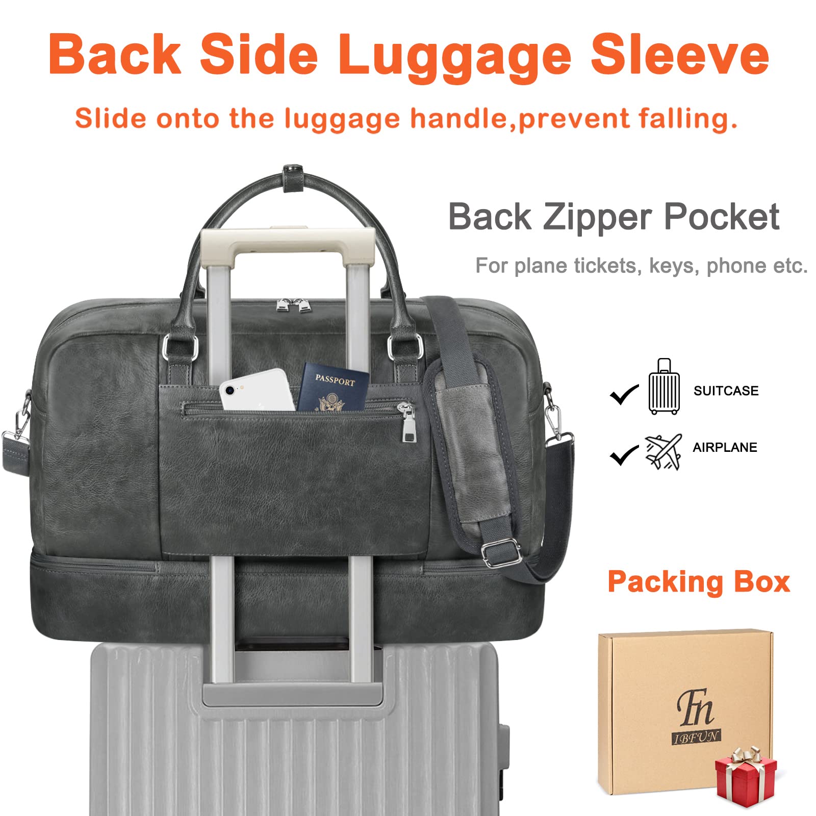 Large Capacity Water-proof Travel Bag-I2601
