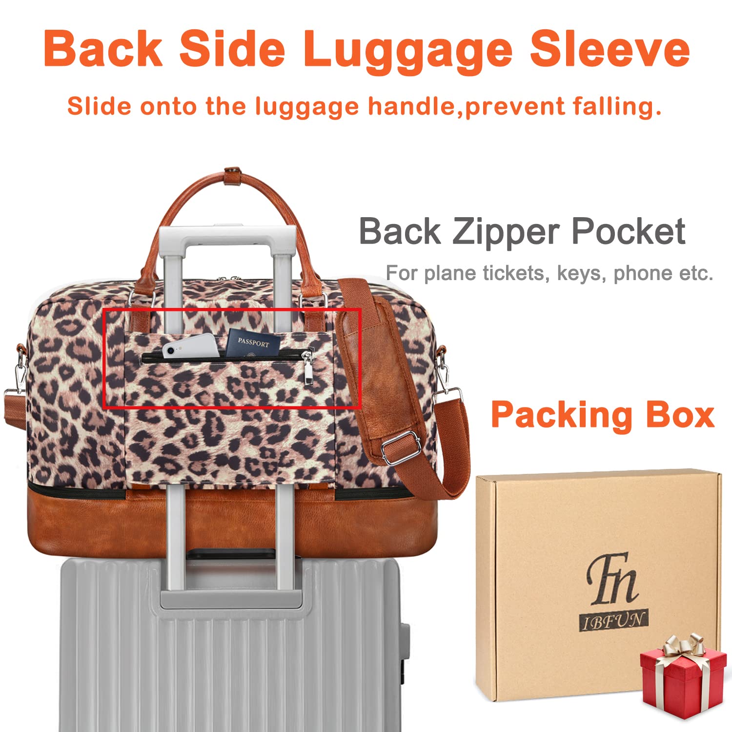 Weekender Bags for Women-I1601