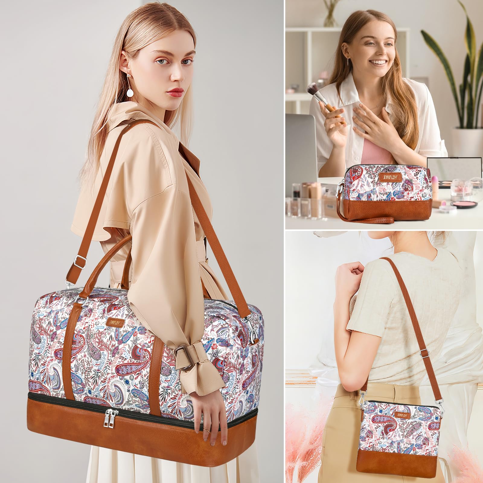 Weekender Bags for Women-I1601