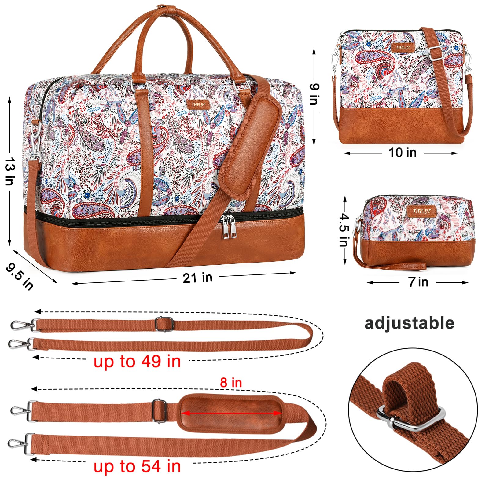 Weekender Bags for Women-I1601