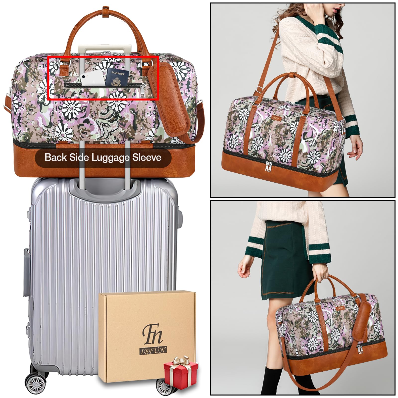 Weekender Bags for Women-I1601