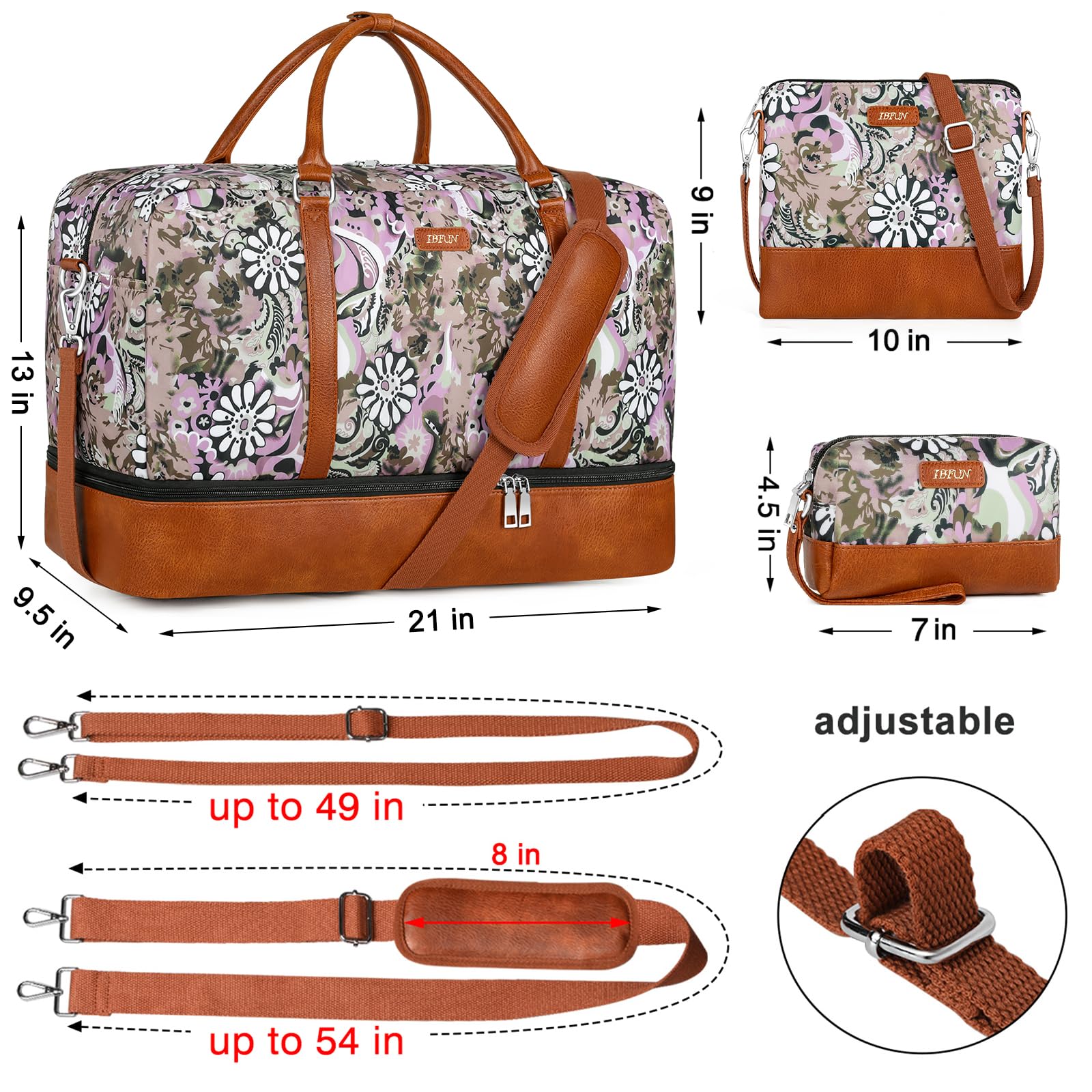 Weekender Bags for Women-I1601