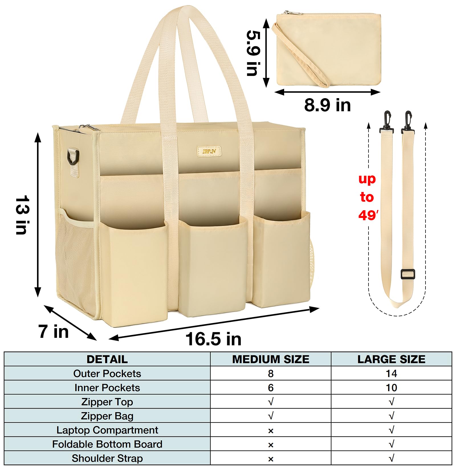 Utility Tote Bag-I2101